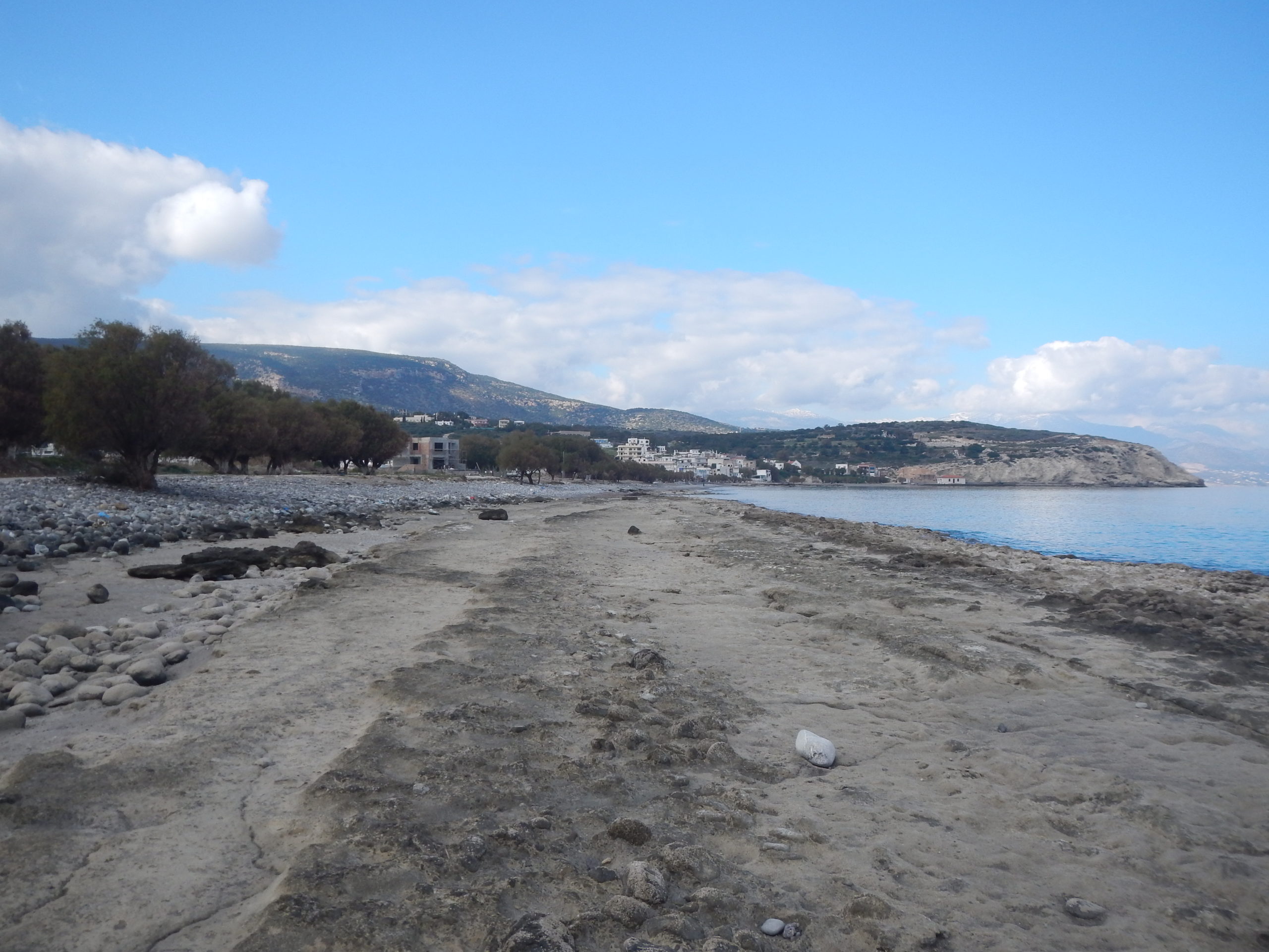 Υποχώρησε η στάθμη της θάλασσας σε περιοχές στην Κρήτη