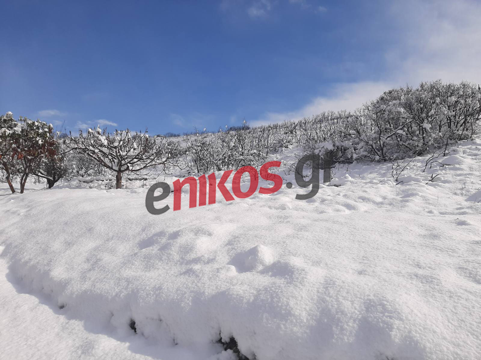 κακοκαιρία- Λόφος Παλλήνης