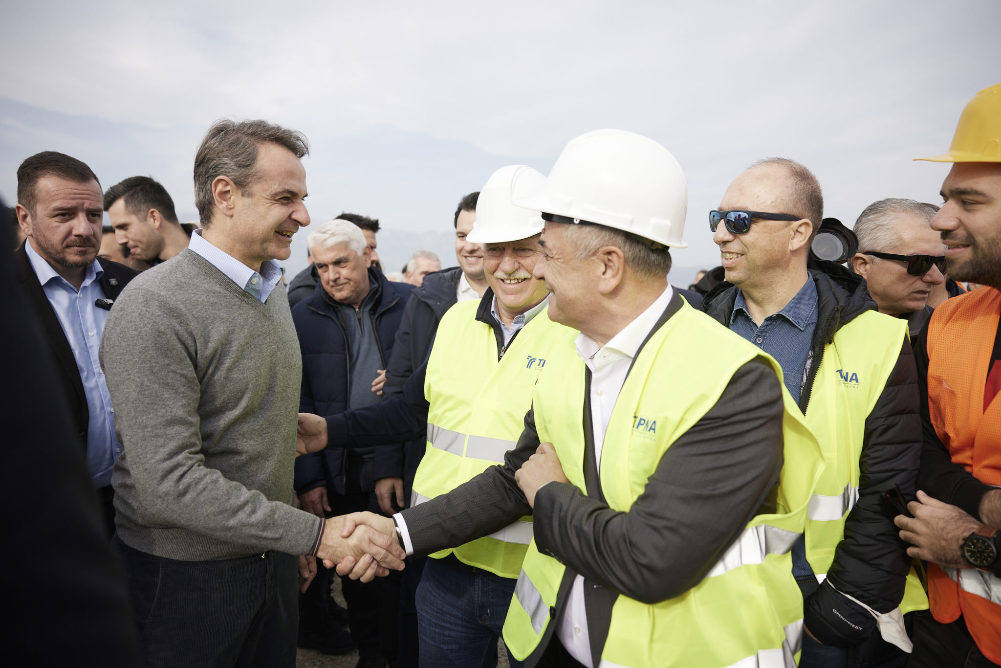 Στα Τρίκαλα ο Κυριάκος Μητσοτάκης