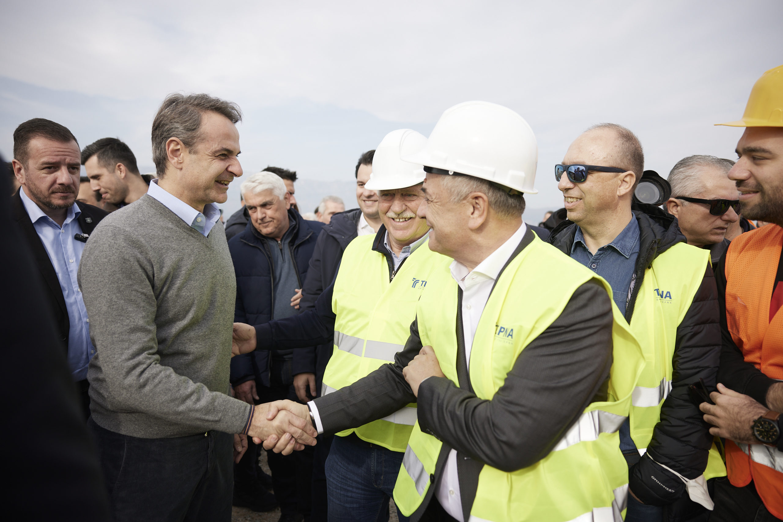 Στα Τρίκαλα ο Κυριάκος Μητσοτάκης