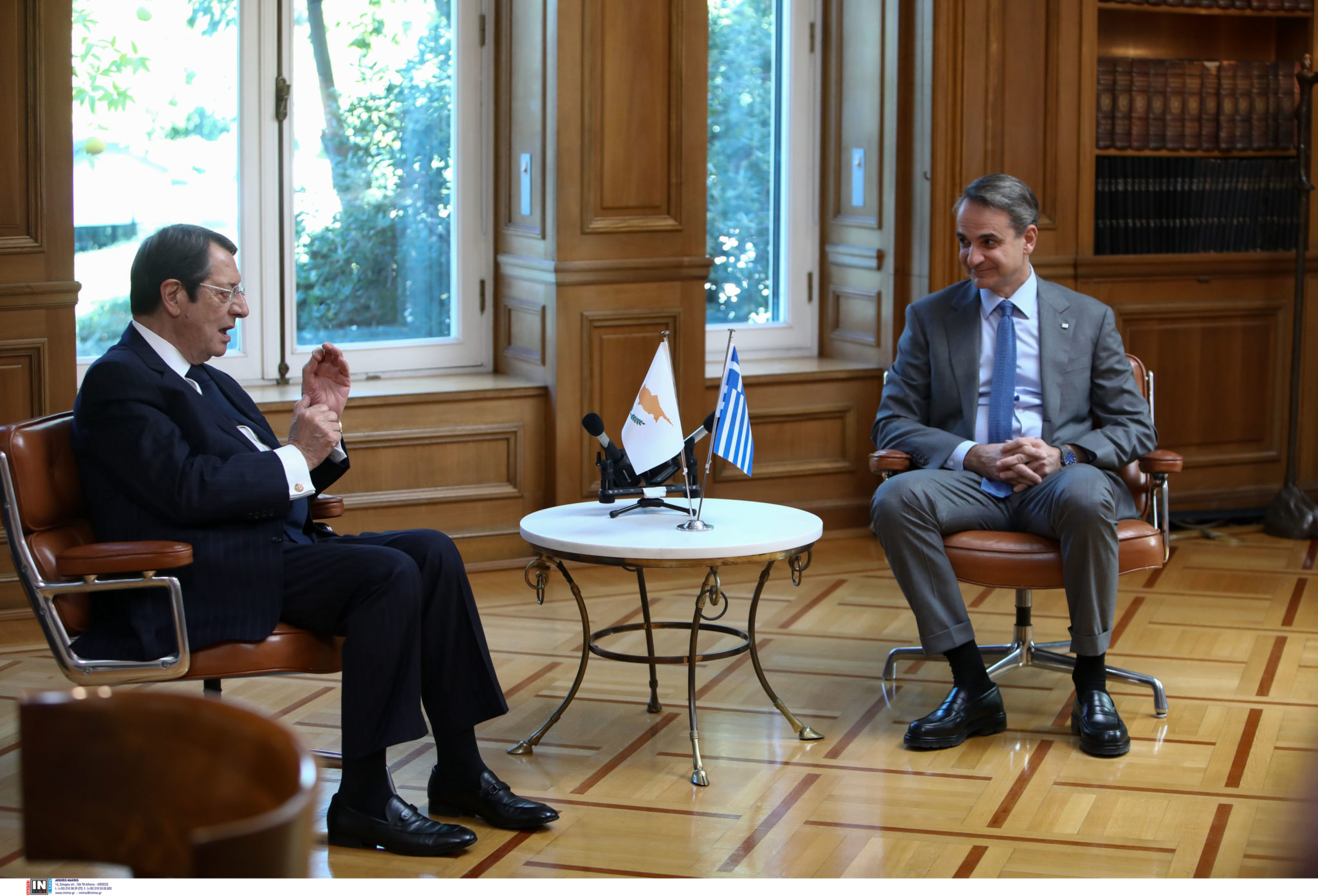 Κυριάκος Μητσοτάκης - Νίκος Αναστασιάδης