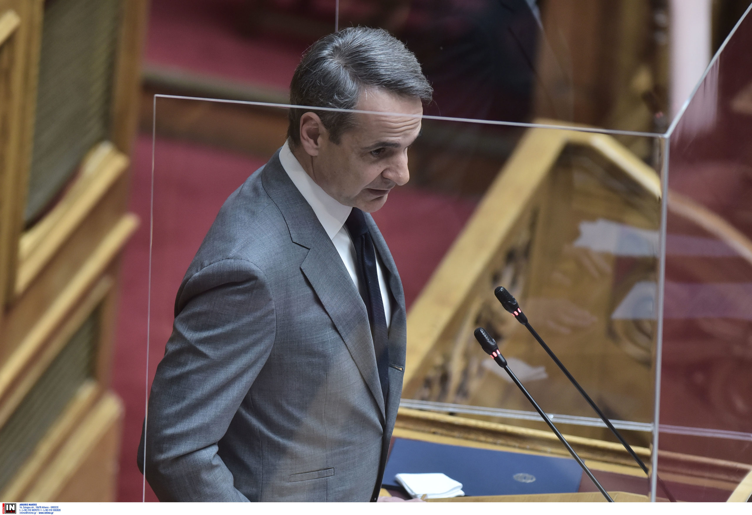 Ομιλία του Κυριάκου Μητσοτάκη στη Βουλή