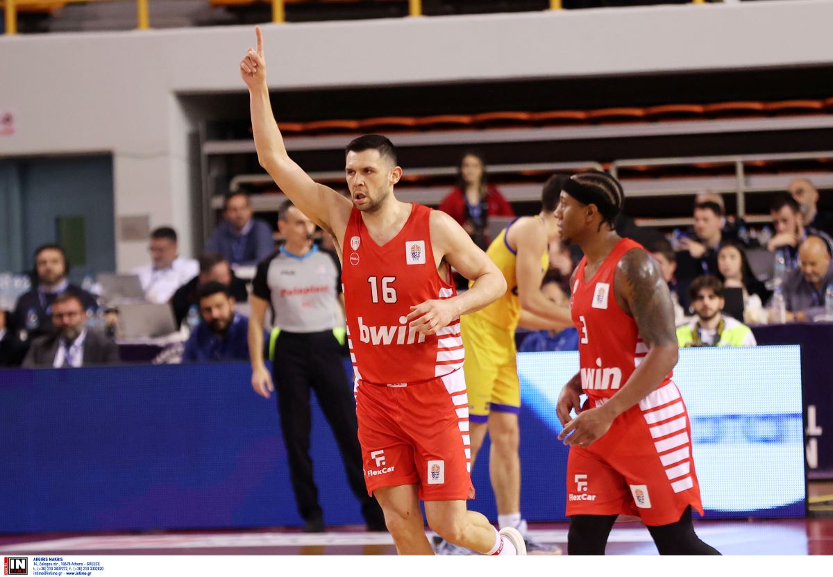 Περιστέρι – Ολυμπιακός 57-85: Απόλυτος κυρίαρχος και Κυπελλούχος