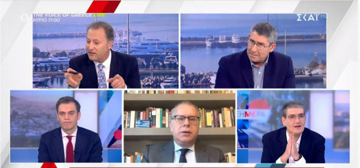 Κόντρα Οικονόμου - Γιαννούλη στον αέρα του ΣΚΑΙ