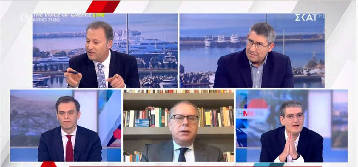 Κόντρα Οικονόμου - Γιαννούλη στον αέρα του ΣΚΑΙ