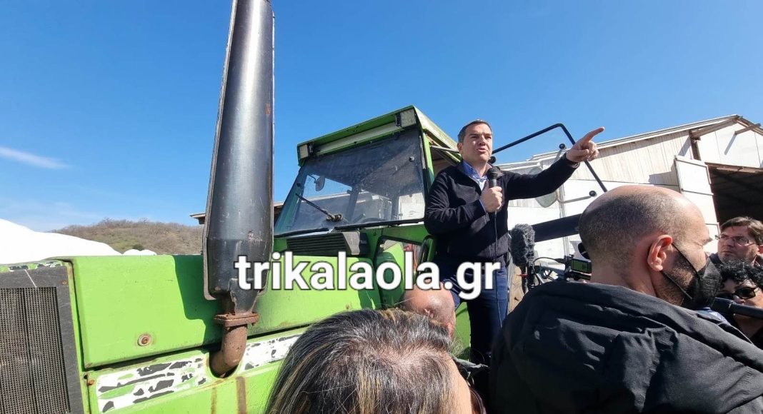 Αλέξης Τσίπρας τρακτέρ αγρότες