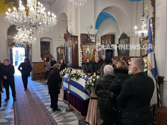 Κηδεία Μανούσου Βολουδάκη