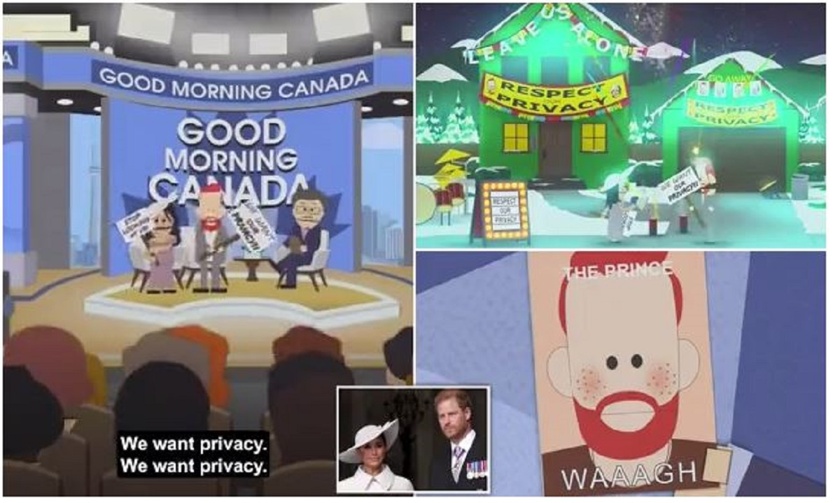 South Park: «Βέλη» κατά Μέγκαν και Χάρι και από κινούμενα σχέδια
