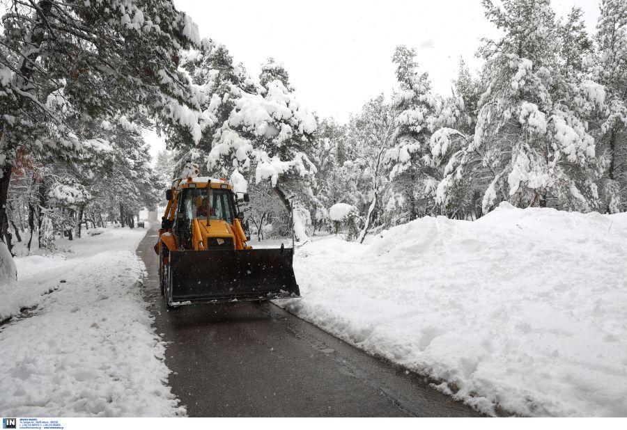χιόνια κακοκαιρία Μπάρμπαρα
