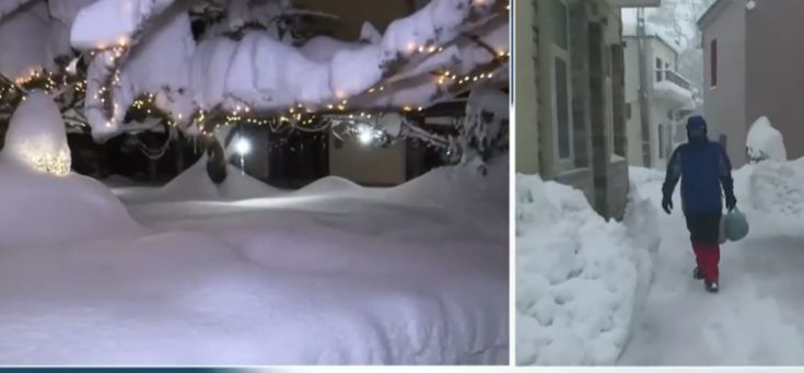 Εύβοια-χιόνι