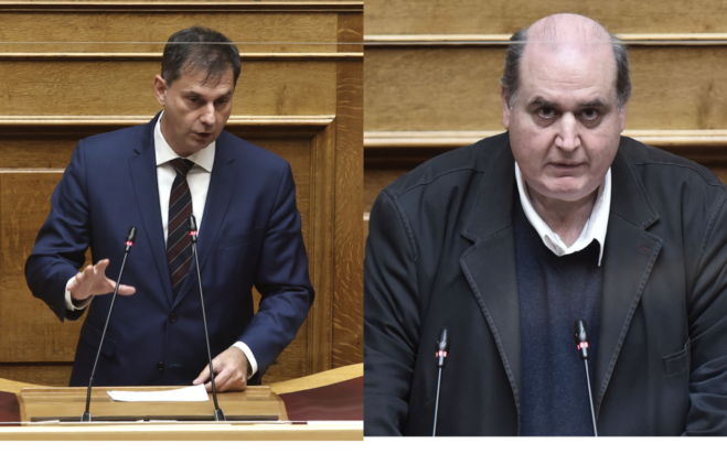 Νίκος Φίλης Χάρης Θεοχάρης Debate