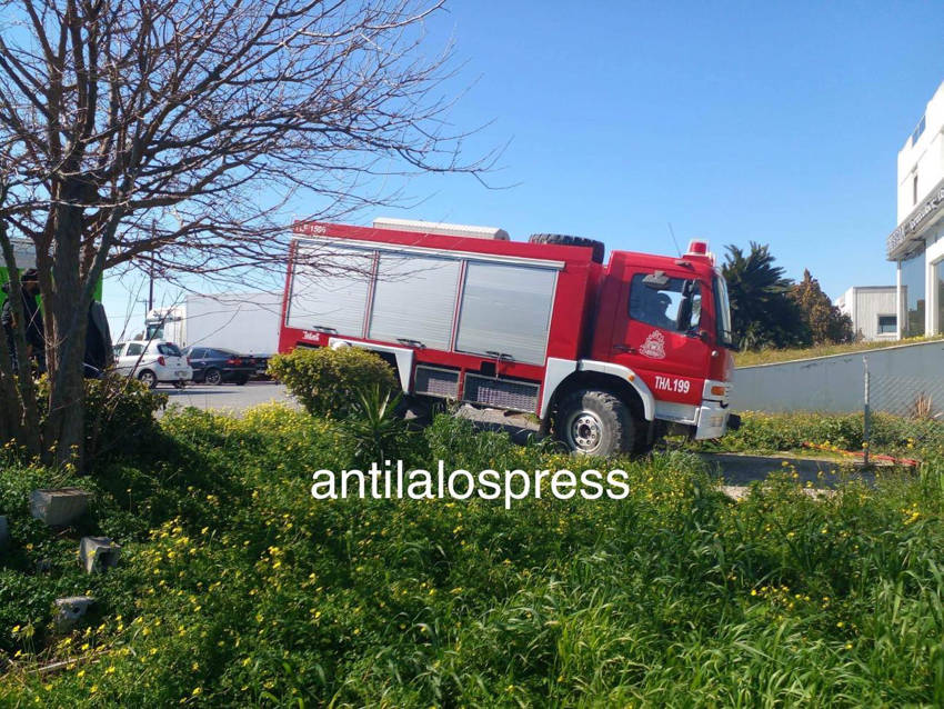 Φωτιά στο Ηράκλειο