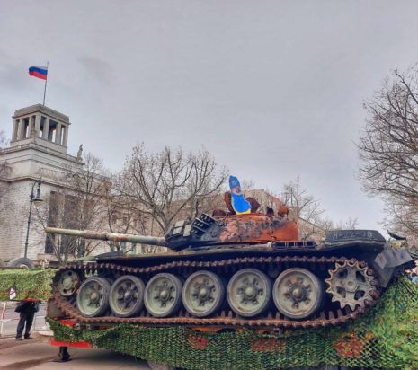 Γερμανία ρωσική πρεσβεία τανκ