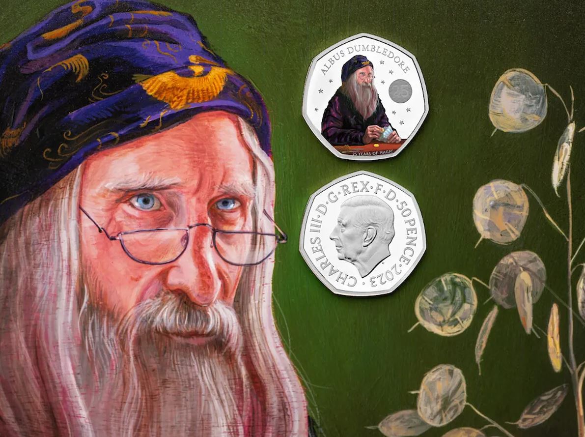 Κέρματα με έμπνευση από τον Χάρι Πότερ – Το νόμισμα με τον Ντάμπλντορ