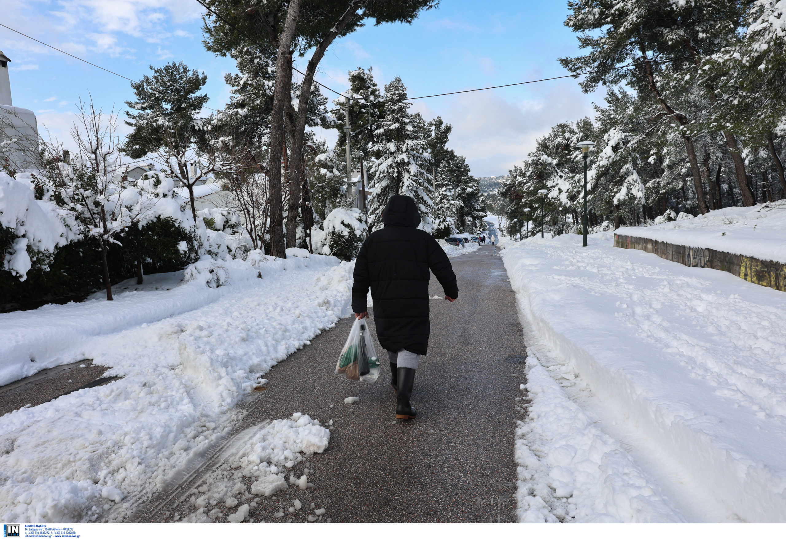 κακοκαιρία Μπάρμπαρα- Κηφισιά