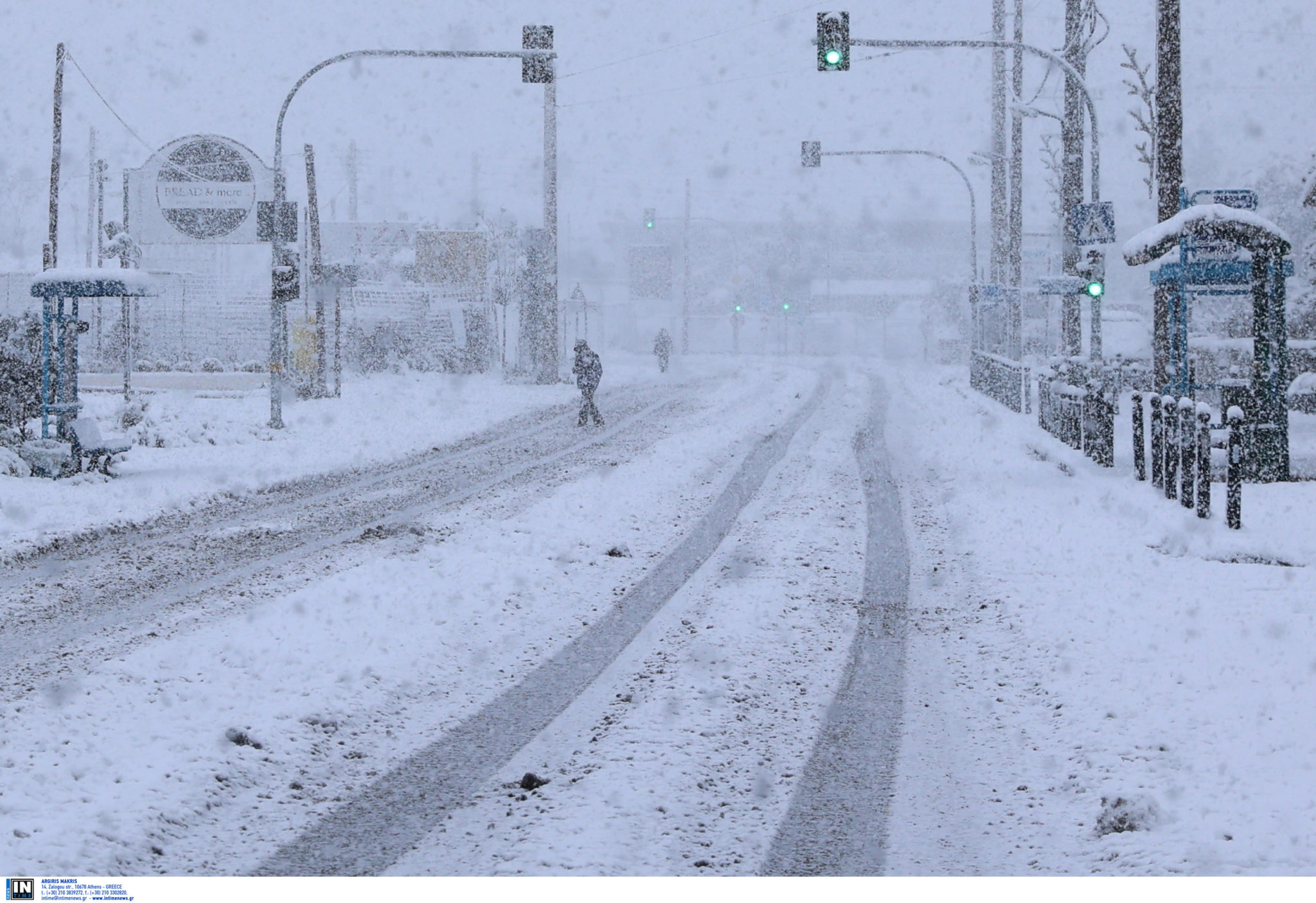 κακοκαιρία - χιόνια