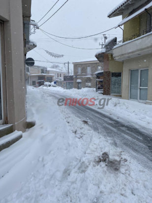 Καπανδρίτι-χιόνι-κακοκαιρία
