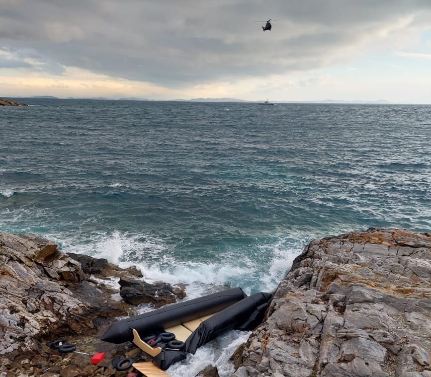 μετανάστες Λέσβος