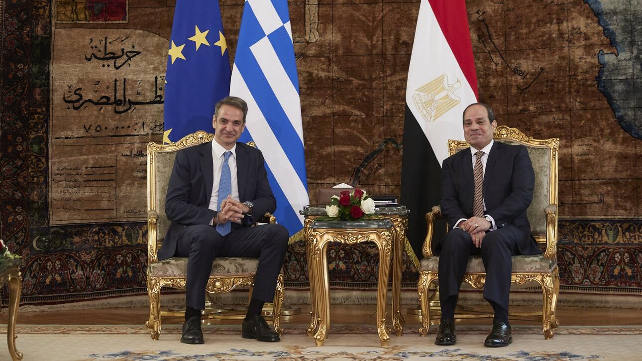 Μητσοτάκης: Είχε τηλεφωνική επικοινωνία με τον πρόεδρο της Αιγύπτου – Τι συζήτησαν