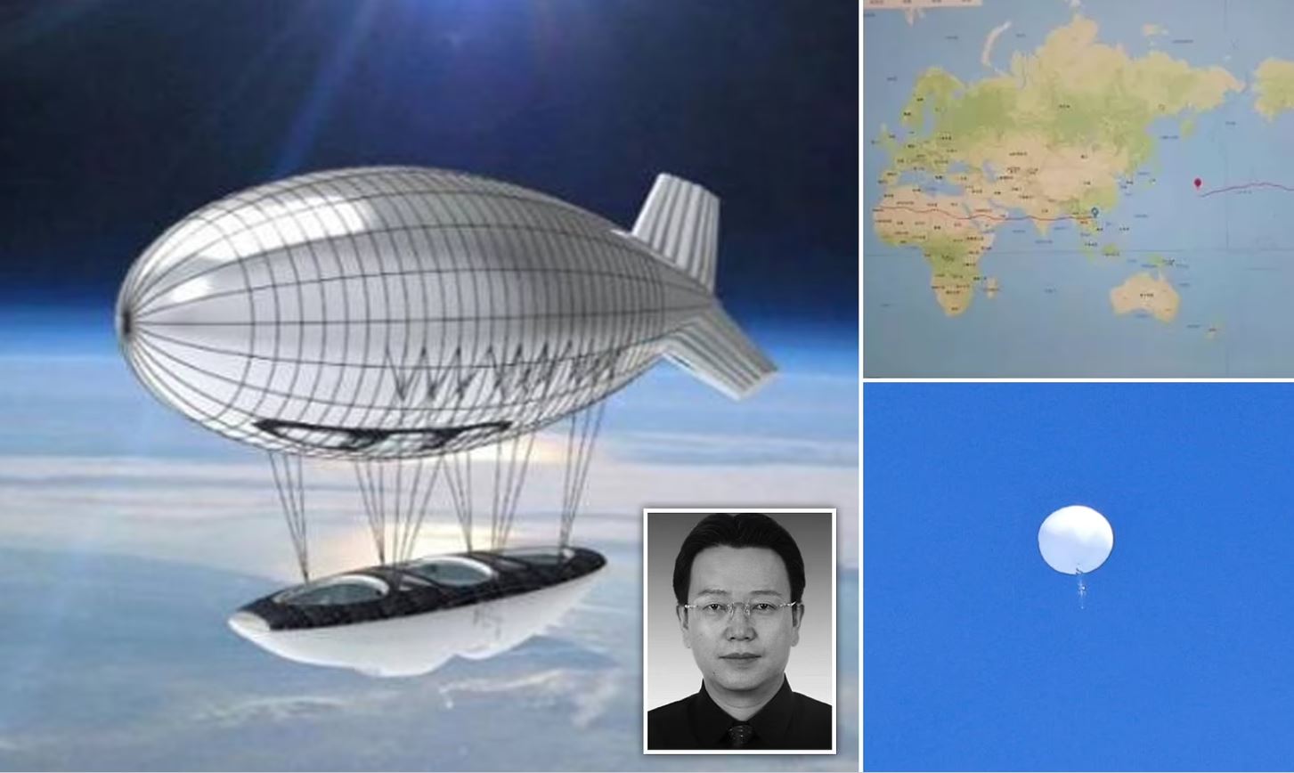 μπαλόνι Κίνα ΗΠΑ