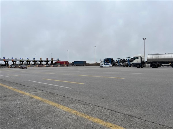 νταλίκες Μάλγαρα κακοκαιρία