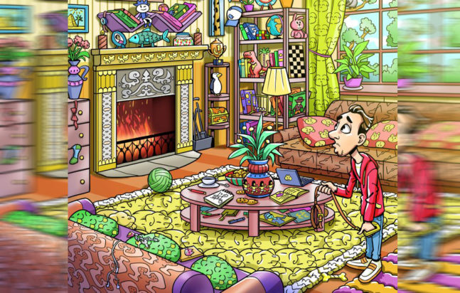 Οπτική ψευδαίσθηση σκύλος