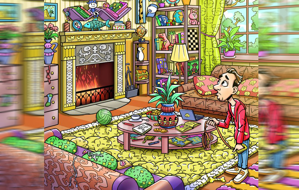 Οπτική ψευδαίσθηση σκύλος