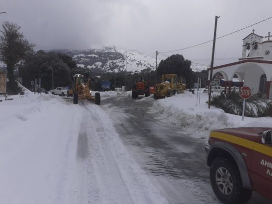 Οροπέδιο-Λασιθίου-χιόνι