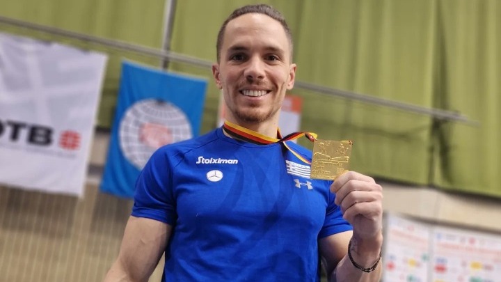 Λευτέρης Πετρούνιας: Επέστρεψε στην Αθήνα με το χρυσό από το Κότμπους