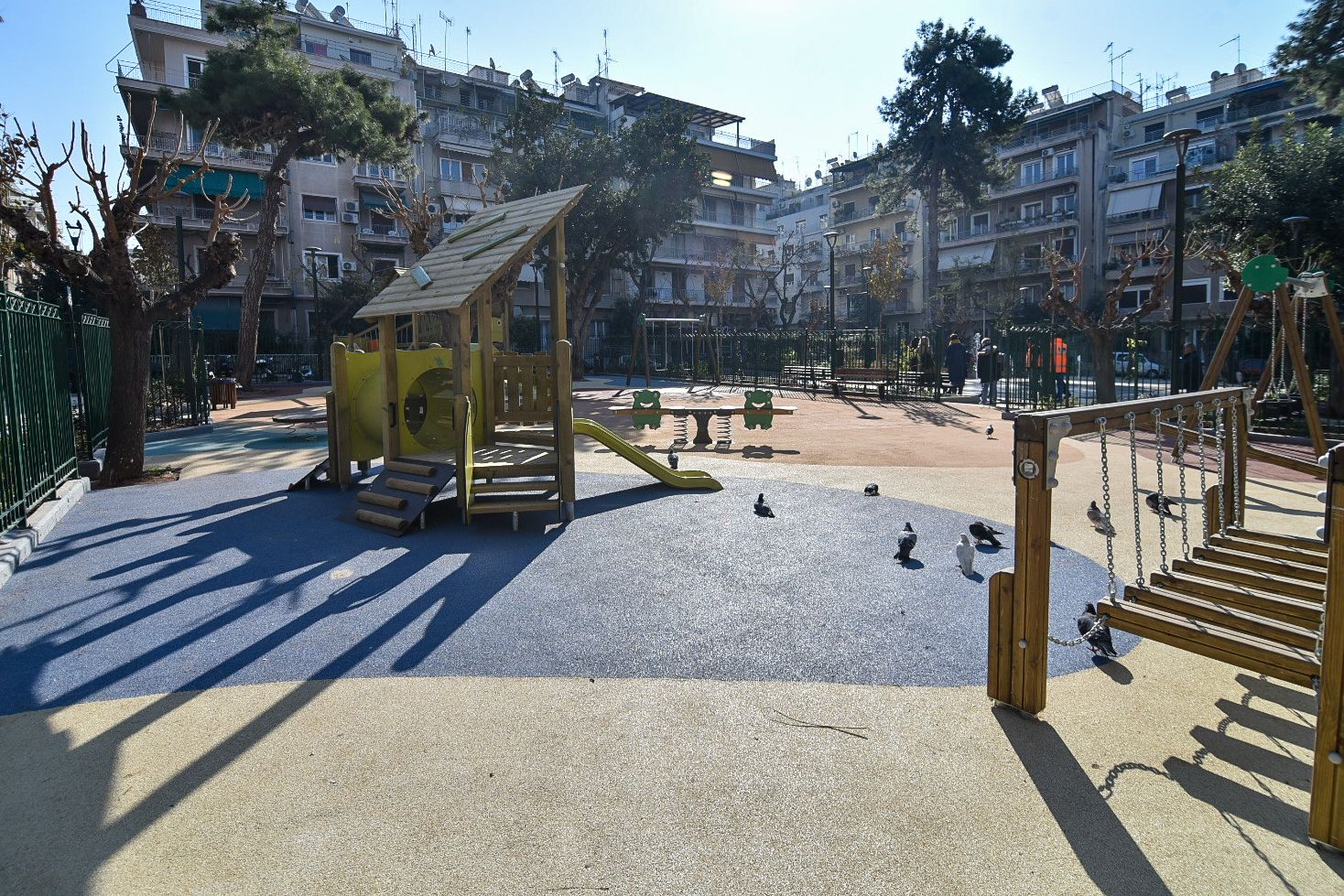 ανάπλαση της ιστορικής πλατείας Καλλιγά (Καραμανλάκη) στα Κάτω Πατήσια 