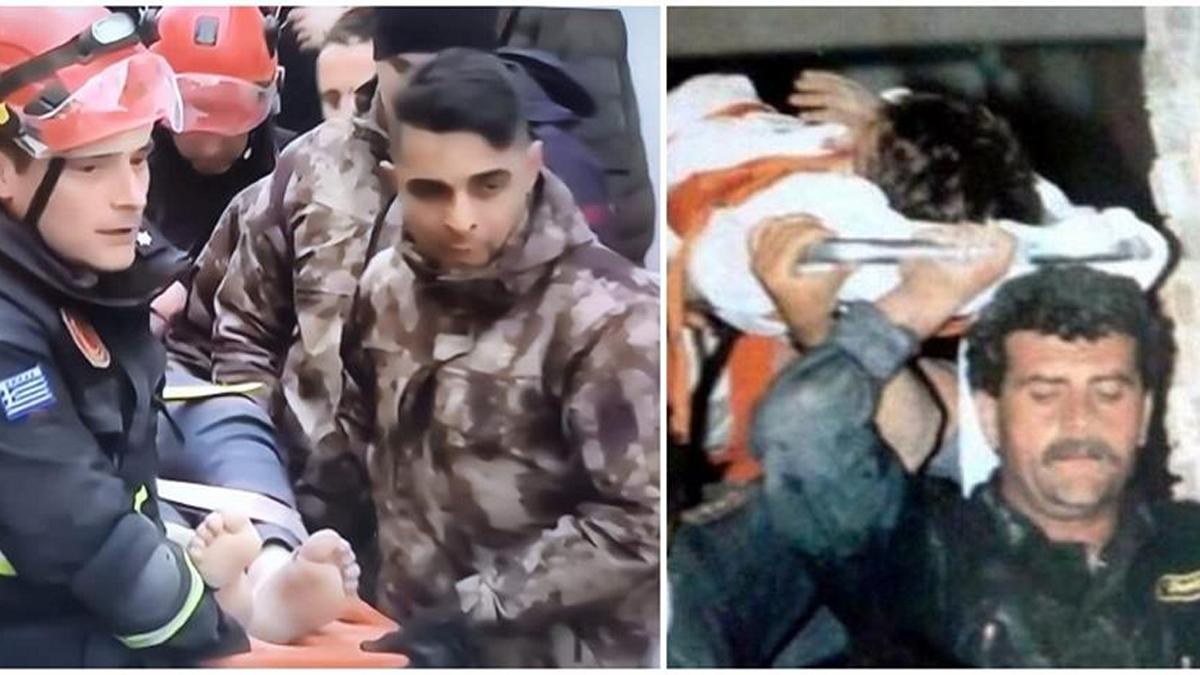 Σεισμός: Ο γιος του πυροσβέστη Νίκα που είχε σώσει τον μικρό Ανδρέα στο Αίγιο έσωσε παιδί στην Τουρκία
