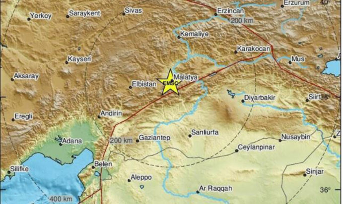 Σεισμός στην Τουρκία