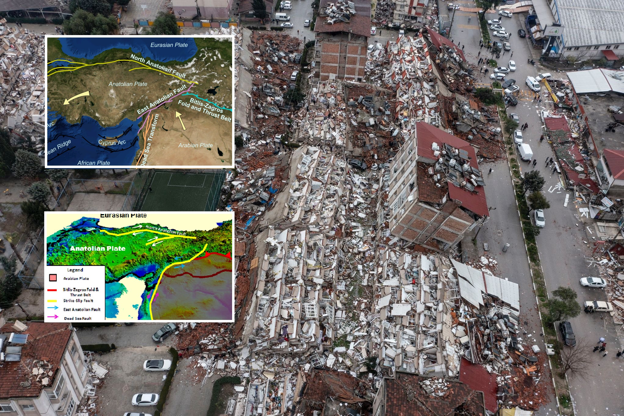 Τουρκία Σεισμός πλάκα Ανατολίας