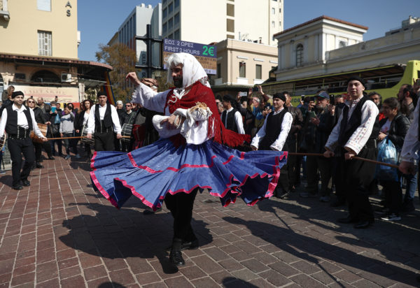 Τσικνοπέμπτη εορτασμός Βαρβάκειος