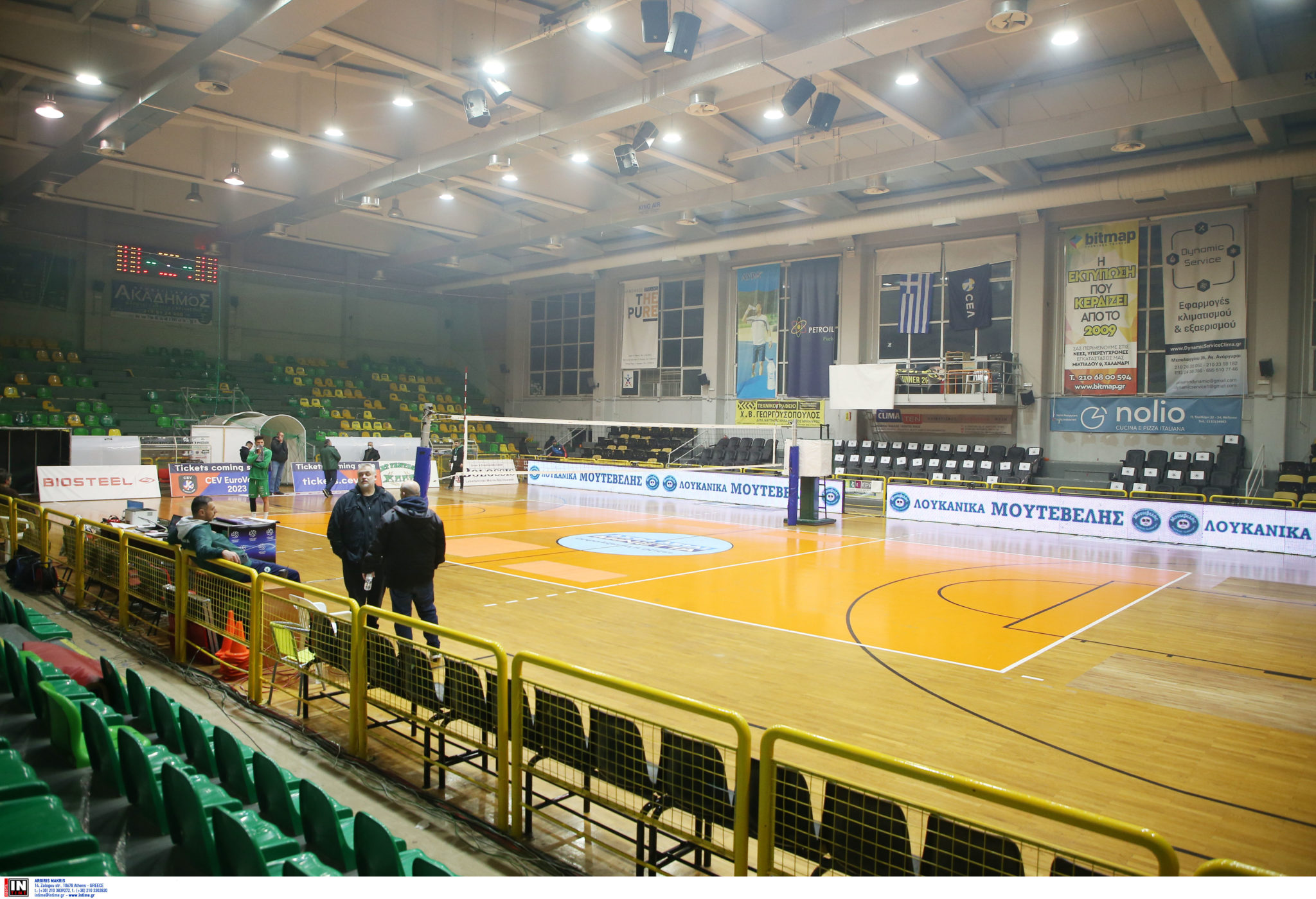 βόλεϊ αγώνας Ολυμπιακός Παναθηναϊκός