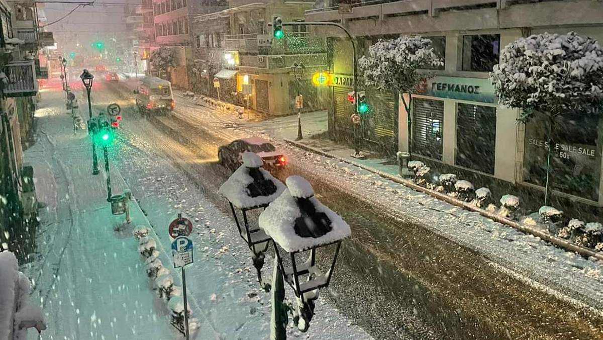 Κακοκαιρία «Μπάρμπαρα»: Νέα Χιονόπτωση σε Βόλο και Πήλιο – Κλειστά σχολεία και δικαστήρια