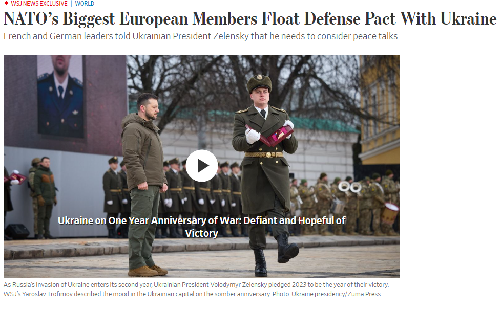 Wall Street Journal Ουκρανία 