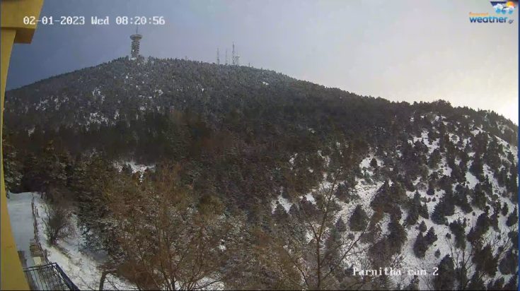 Χιόνια Πάρνηθα