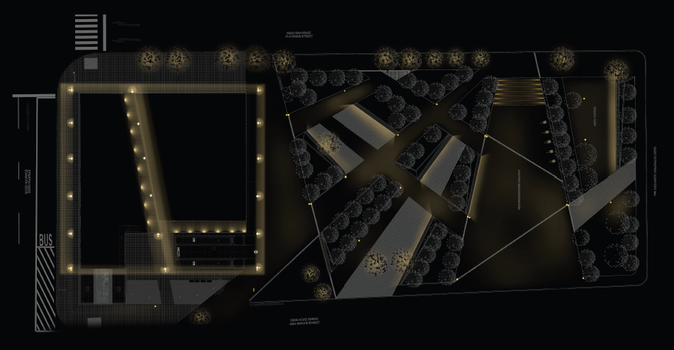 μετρό Θεσσαλονίκης- φωτισμός