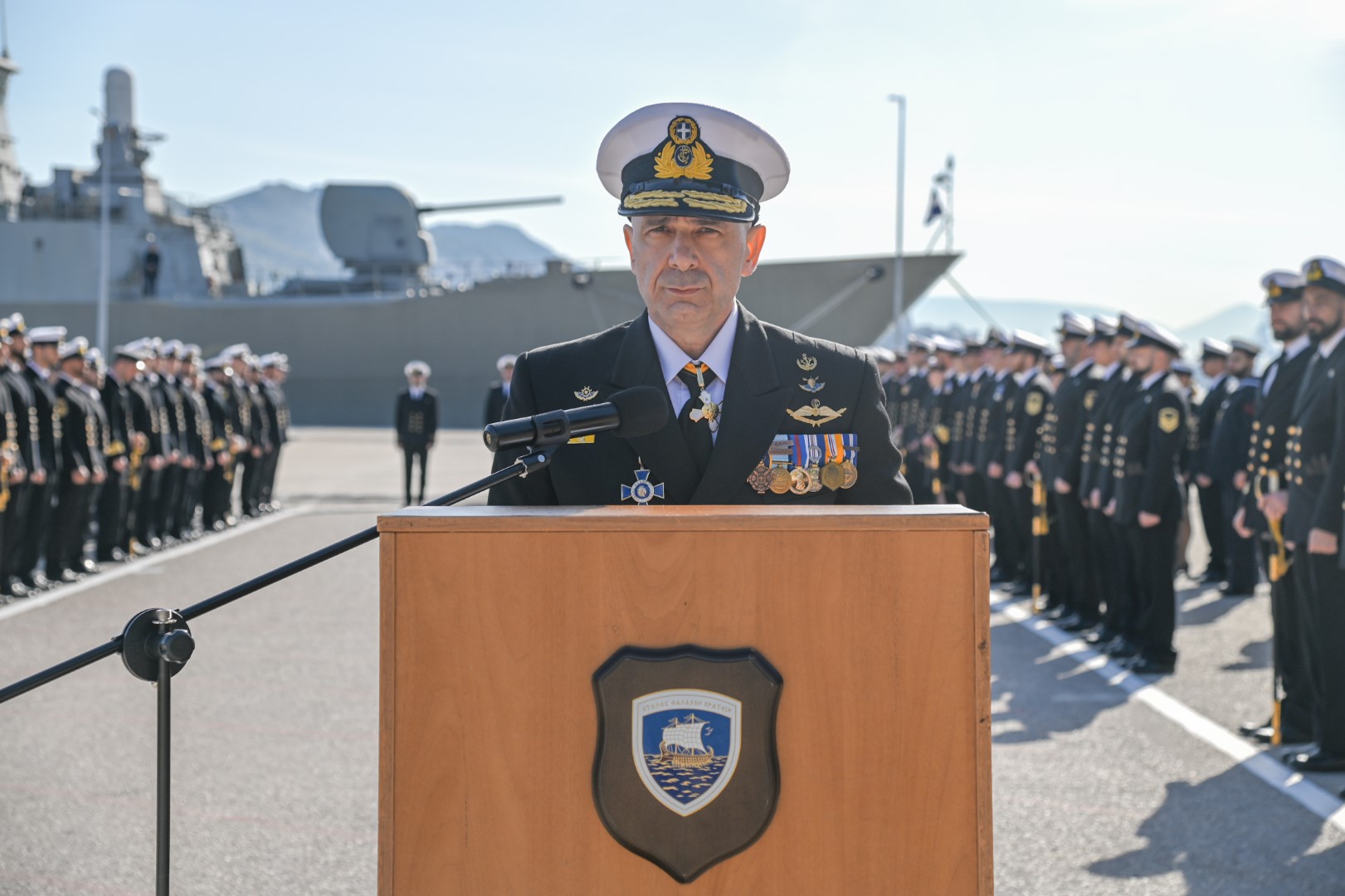 Πολεμικό Ναυτικό: O Λουκάς Τσαρμακλής νέος Υπαρχηγός Στόλου 