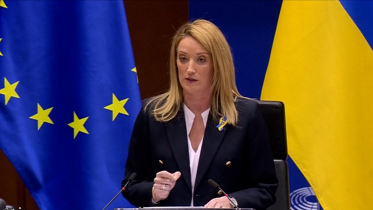 Ουκρανία: Στο Κίεβο η πρόεδρος του Ευρωπαϊκού Κοινοβουλίου