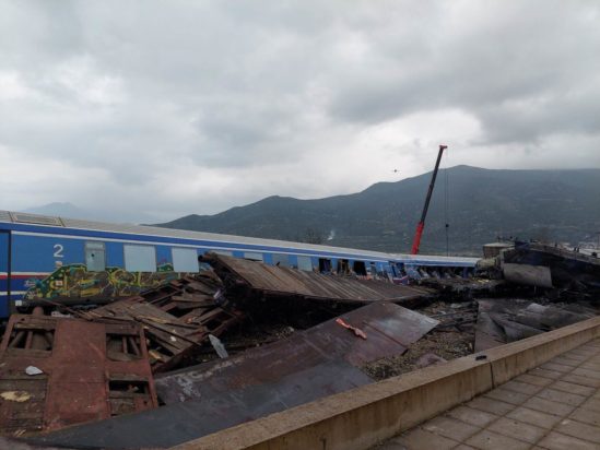 Τέμπη σύγκρουση τρένων
