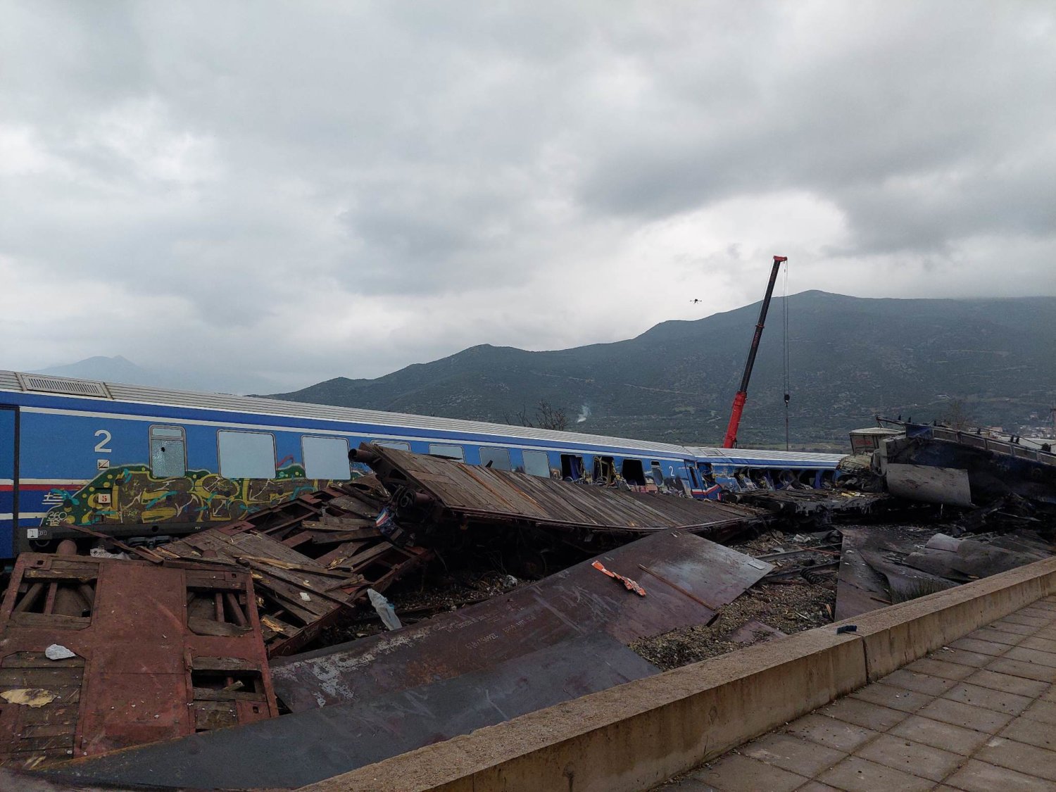 Τέμπη σύγκρουση τρένων