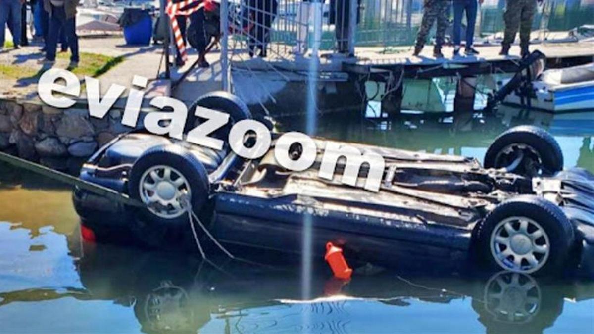 Χαλκίδα: Ξέχασε να βάλει χειρόφρενο και το αμάξι του «βούτηξε» στη θάλασσα