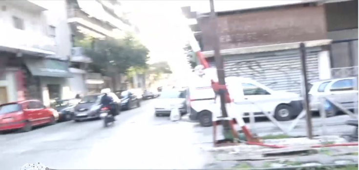 Σιδηροδρομικό διάβαση στον Κολωνό