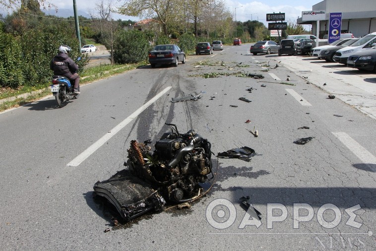 Τροχαίο - σοκ στην Καλαμάτα