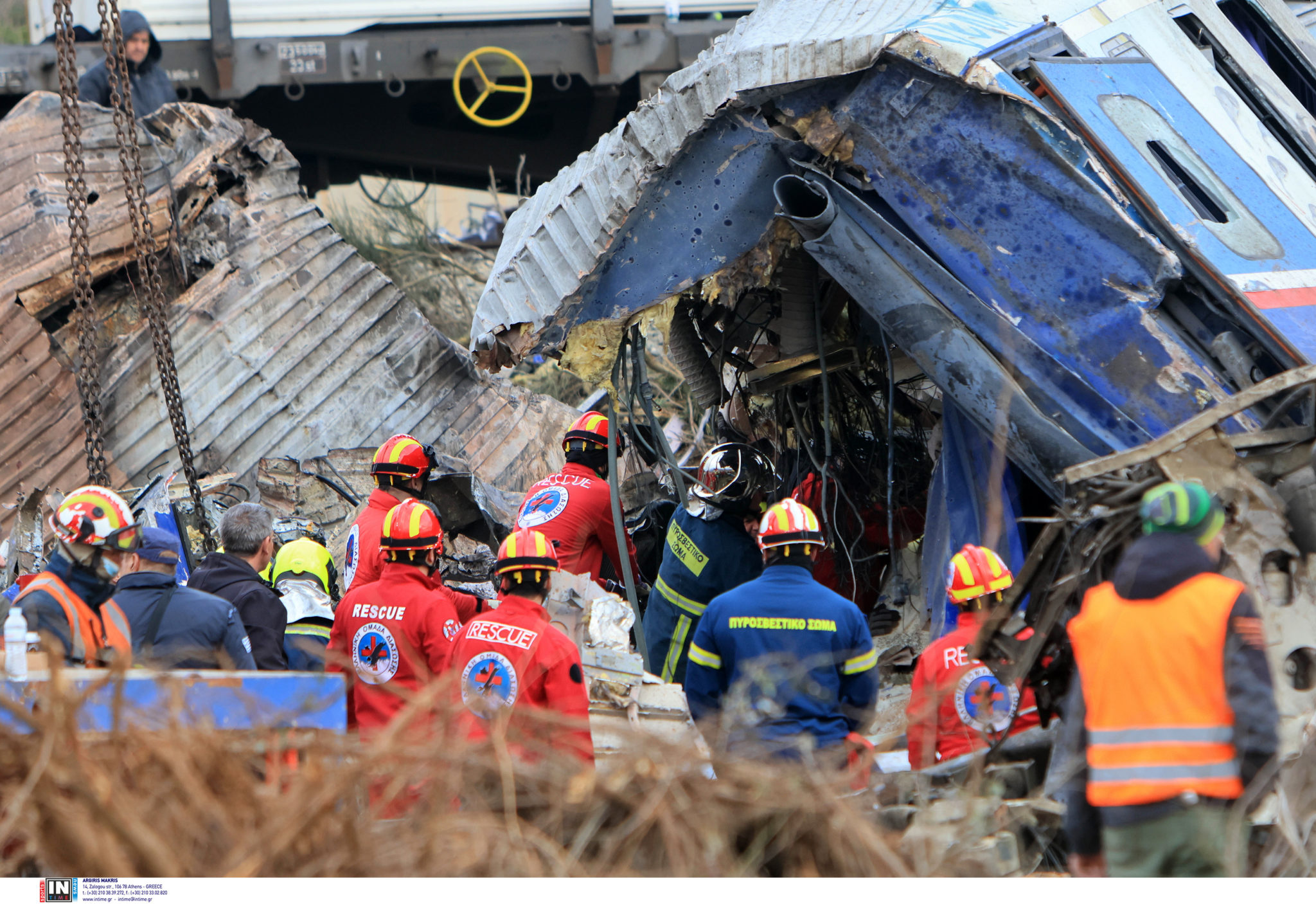 Σιδηροδρομικό δύστύχημα στα Τέμπη