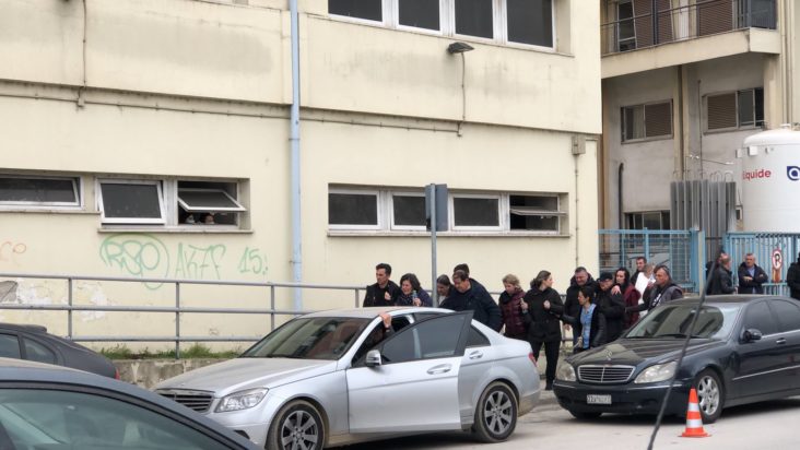 Σιδηροδρομικό τροχαίο στα Τέμπη- Νοσοκομείο Λάρισας