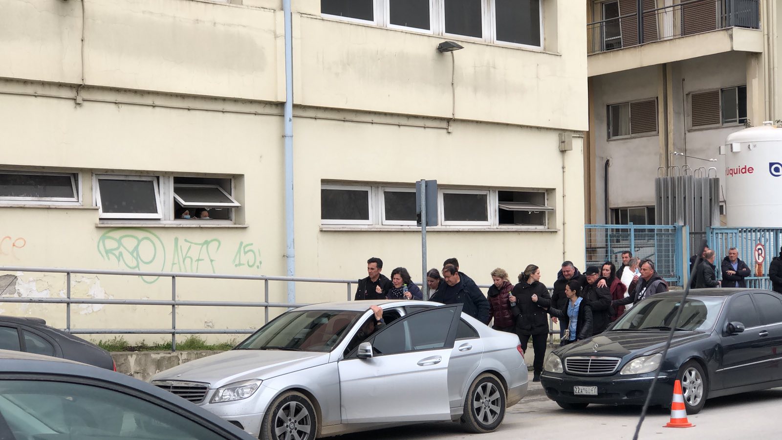 Σιδηροδρομικό τροχαίο στα Τέμπη- Νοσοκομείο Λάρισας