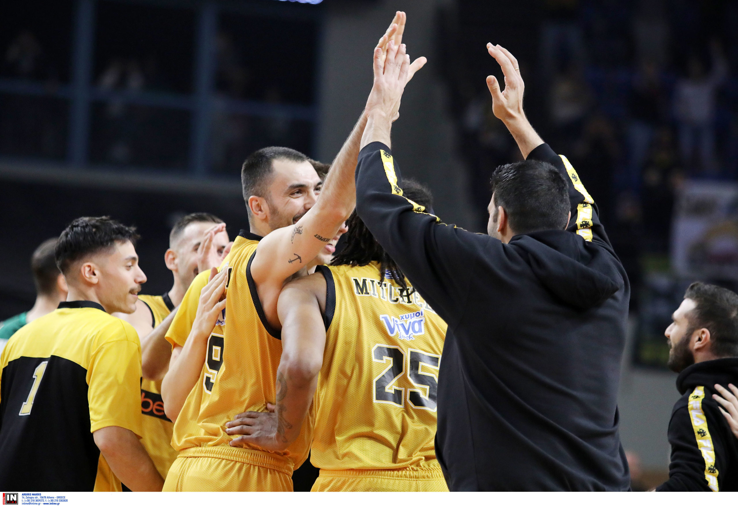 ΑΕΚ – Παναθηναϊκός 77-73: Θρίαμβος της «Ένωσης», τρίτη σερί ήττα για τους «πράσινους»